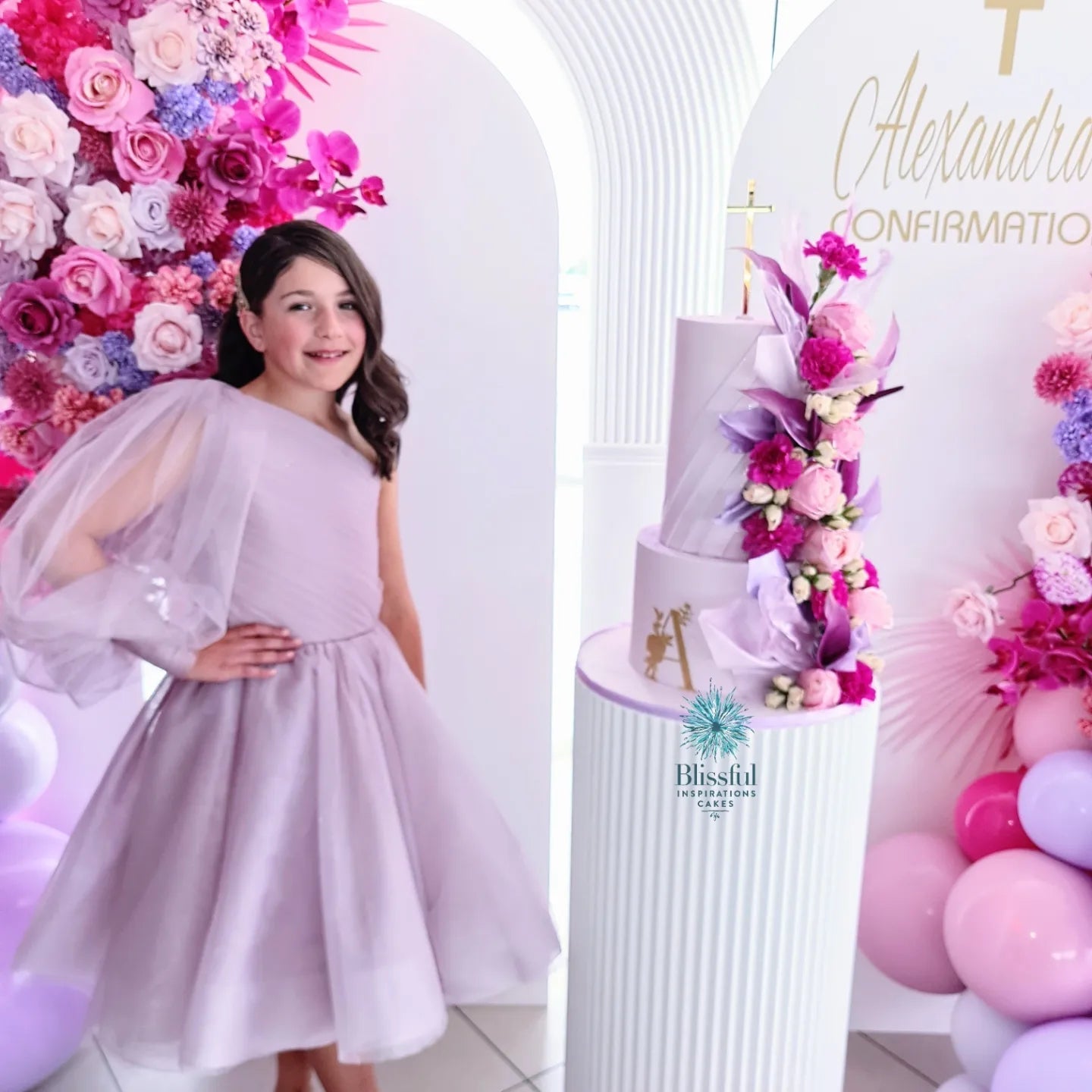 Alexandra's Stylish Confirmation Celebration