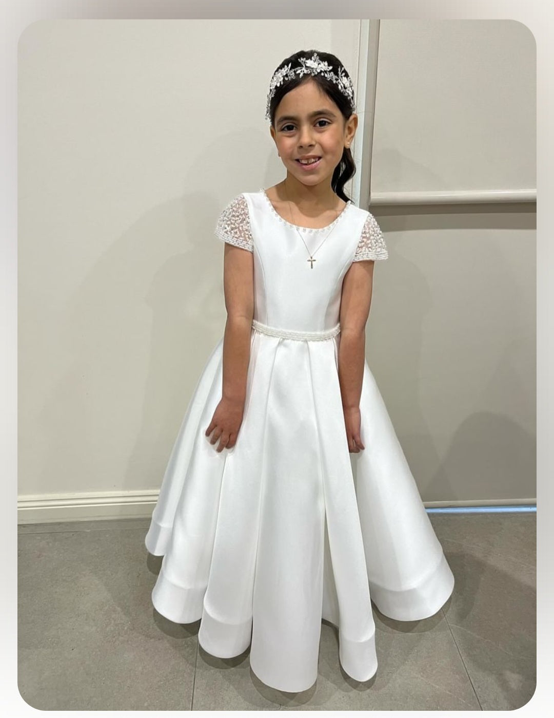 Catia holy communion dress