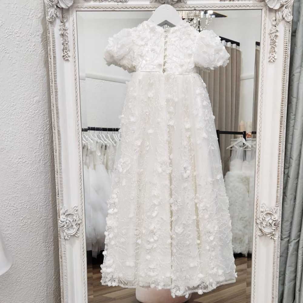 ivory christening dress