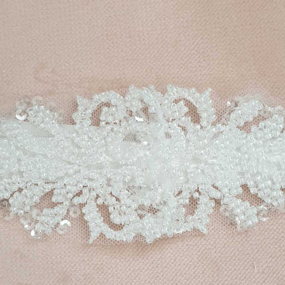 ivory Christening headband