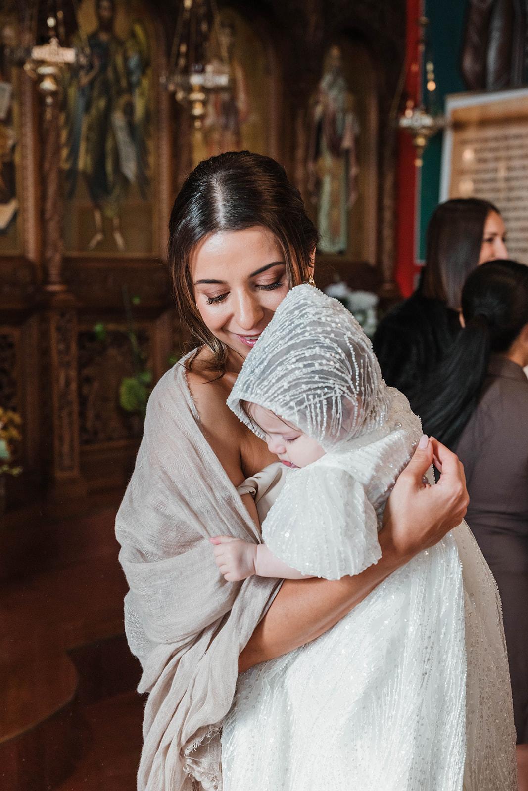 Maddison Beaded Christening Gown