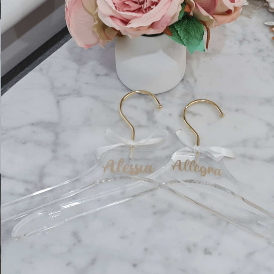 personalise keepsake hangers communion , christening flower girl