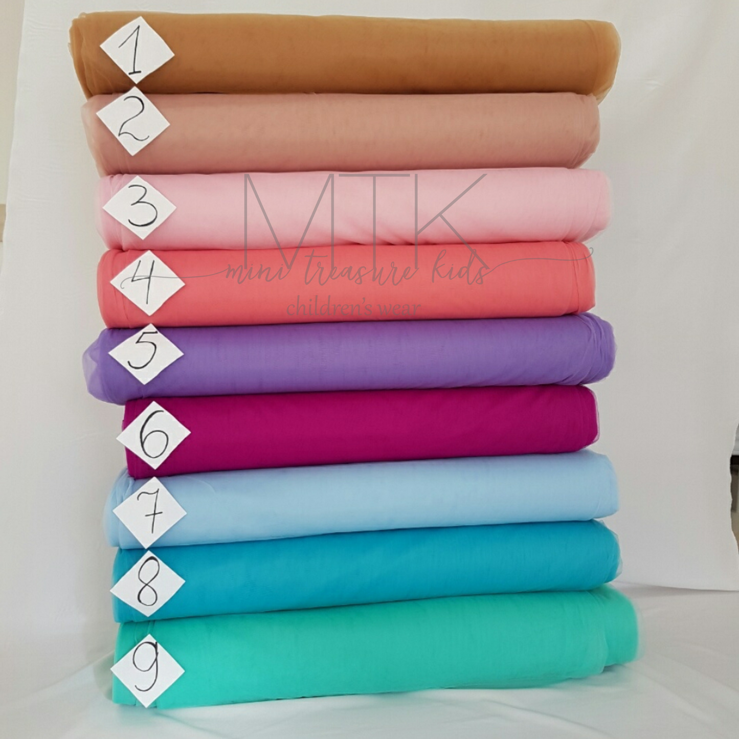 fabric colour swatches