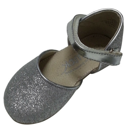 Silver Violet Dazzling Mary jane girls shoes
