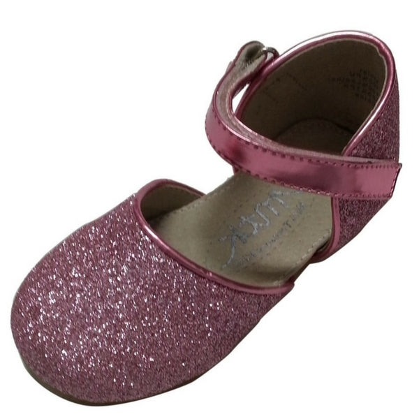 Pink Violet Dazzling Mary jane girls shoes