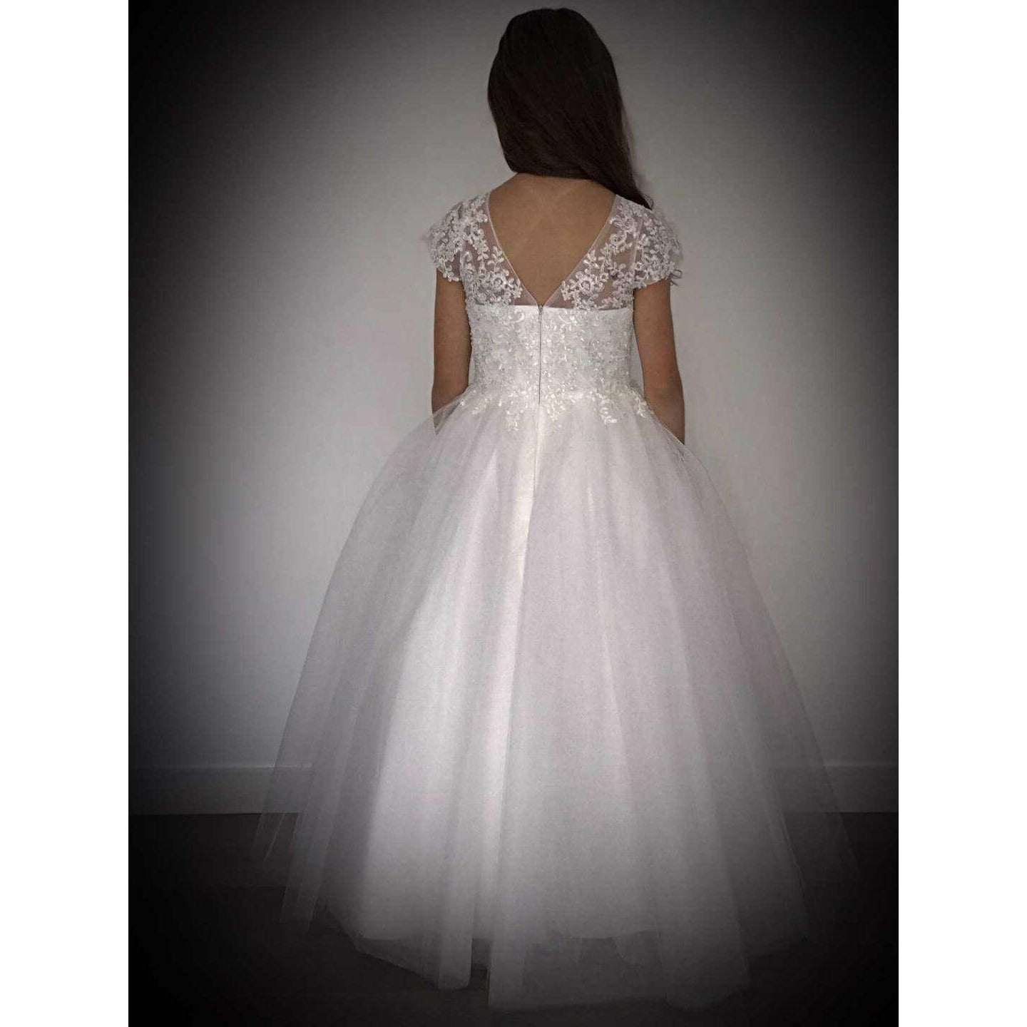 Tyla sequins bodice Communion Dress or flwoer girl dress