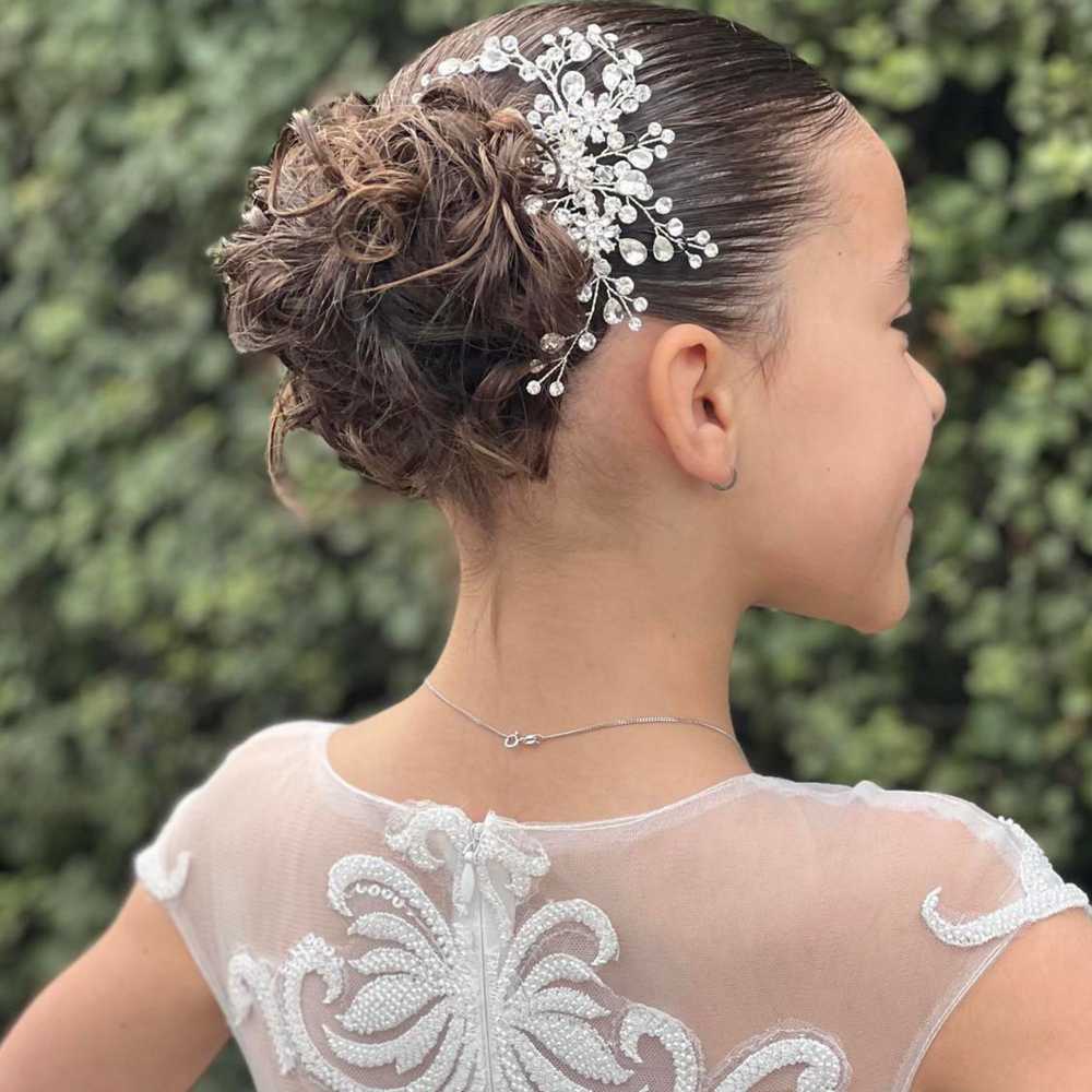 Girls Rhinestone Hair Comb