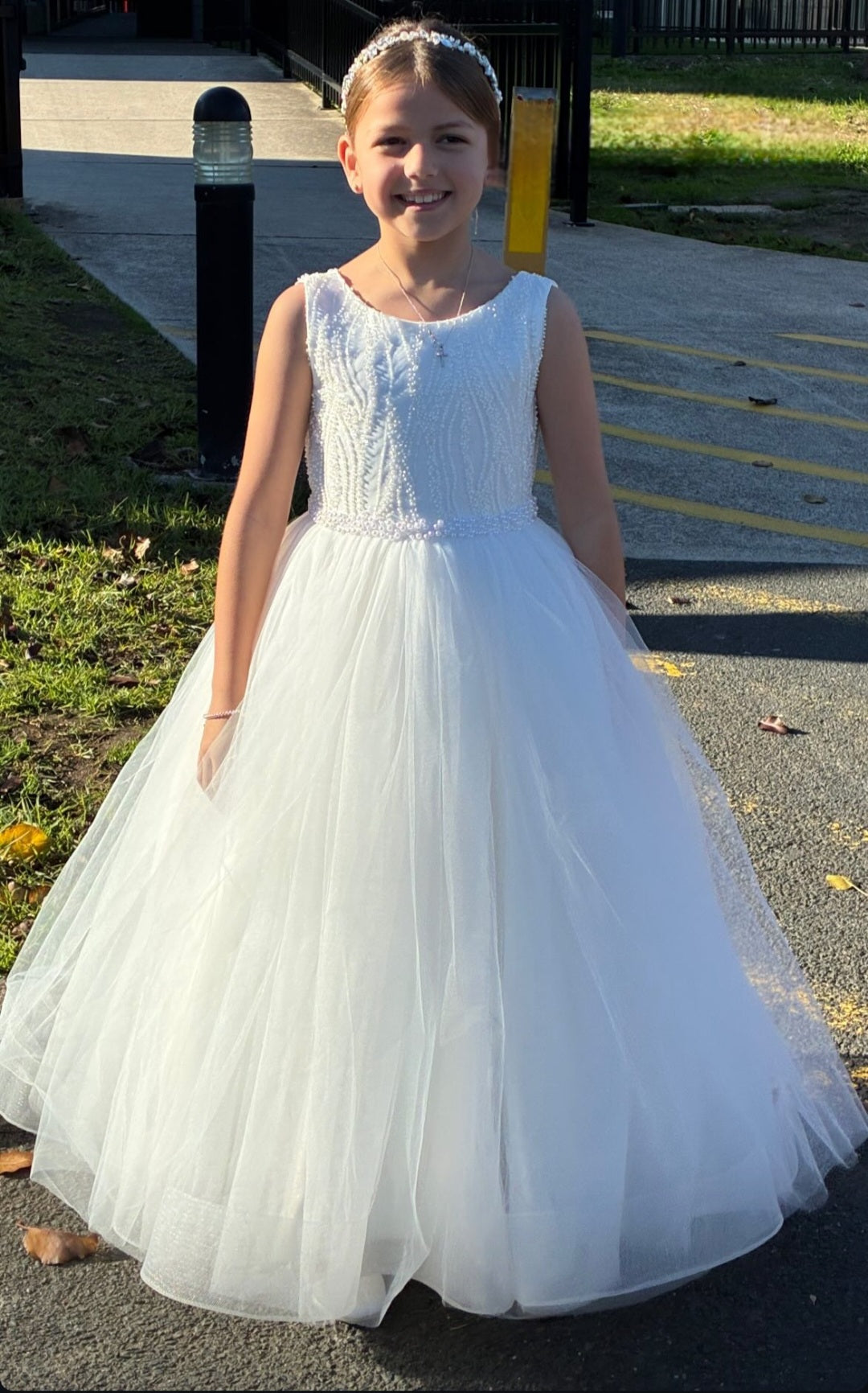 A custom princess dress for girls, 