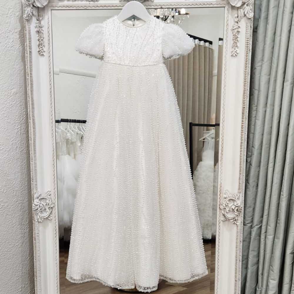 Pearl Christening Dress Elegant Baptism Gown for Babies | Mini Treasure Kids Pearl Christening Dress Elegant Baptism Gown for Babies | Mini Treasure Kids
