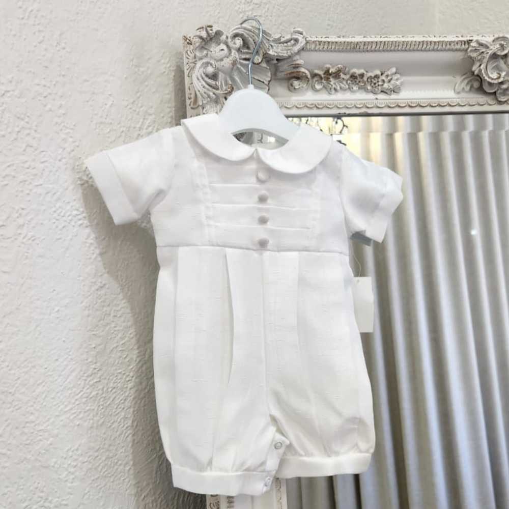 Load image into Gallery viewer, white boy christening outfit
