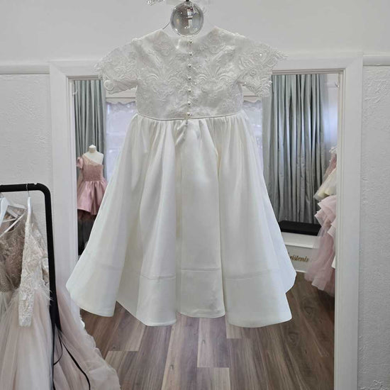 sophia ivory baptism dress