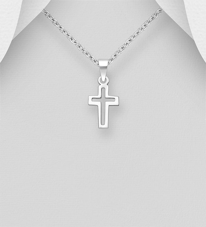 925 Sterling Silver Cross Pendant