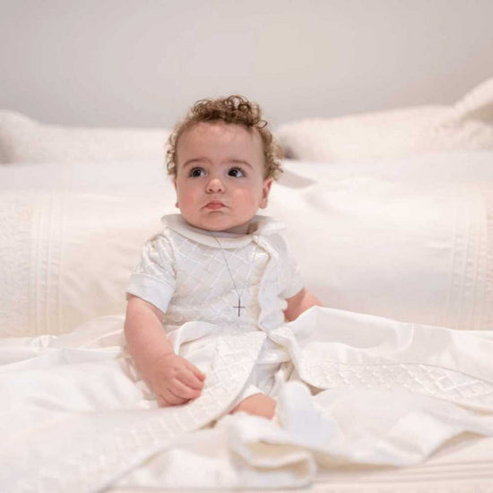 boys handmade baptism gown