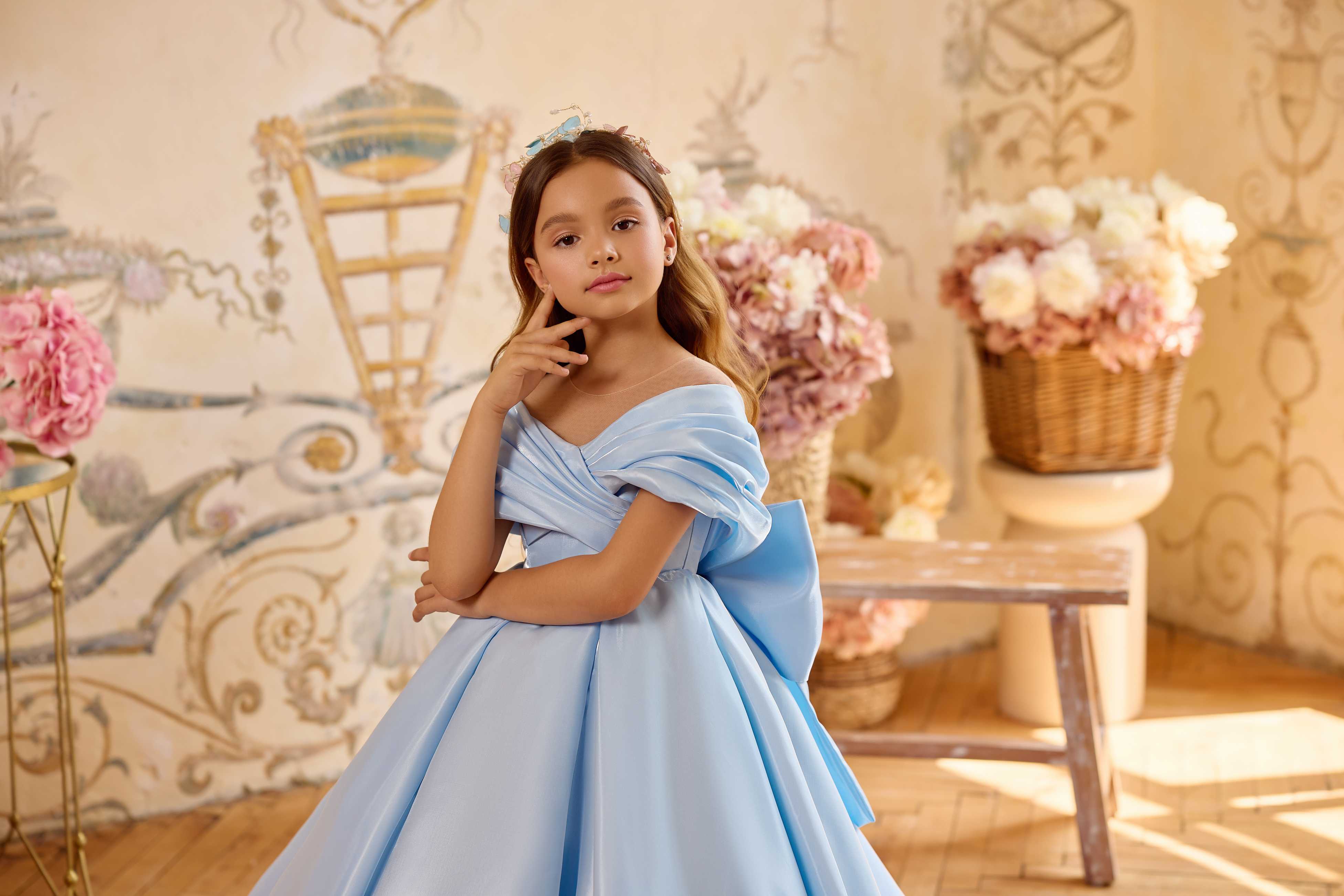Christine - Lux Girls Dress | Handmade European Couture