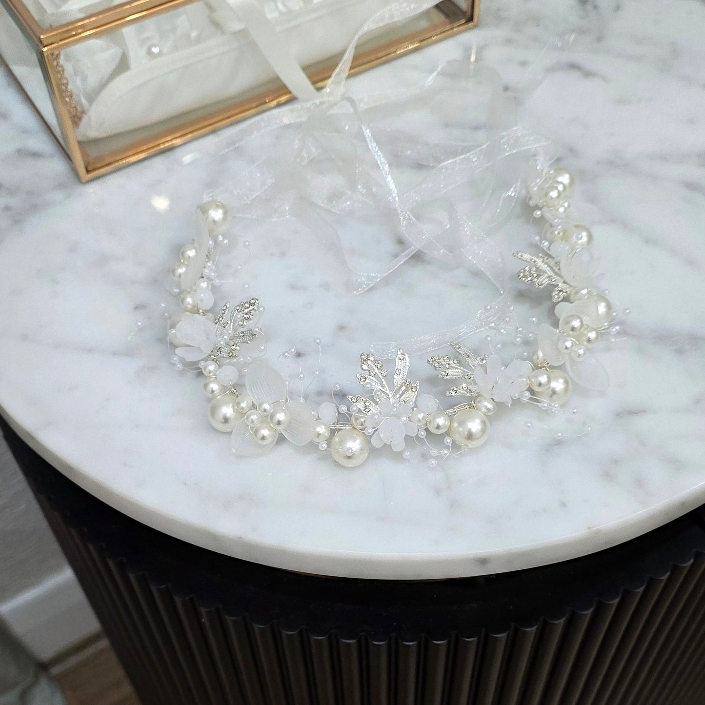 Flower crown for girls, perfect for flower girls, First Communion and christening