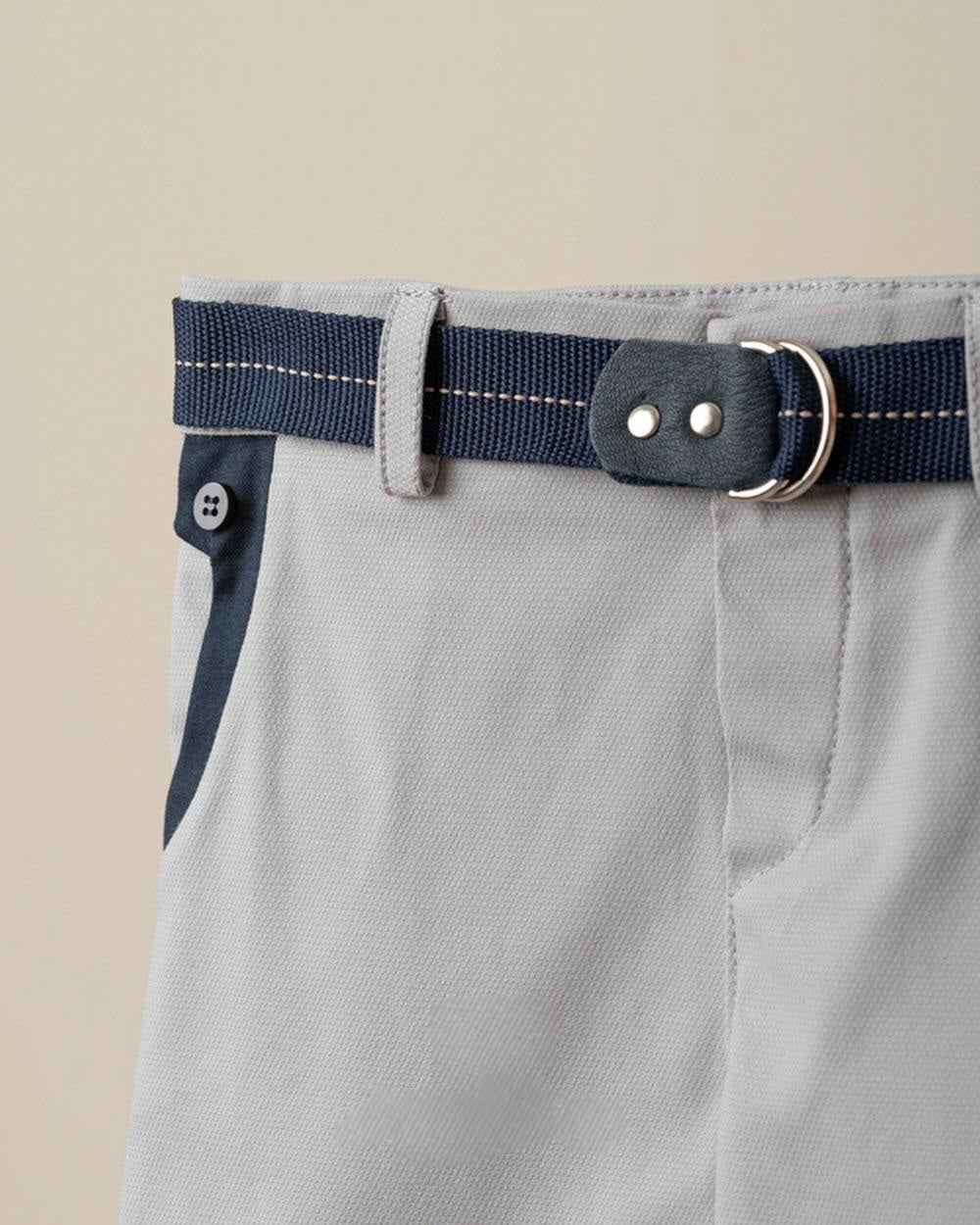 Grey Boys  Christening Outfit