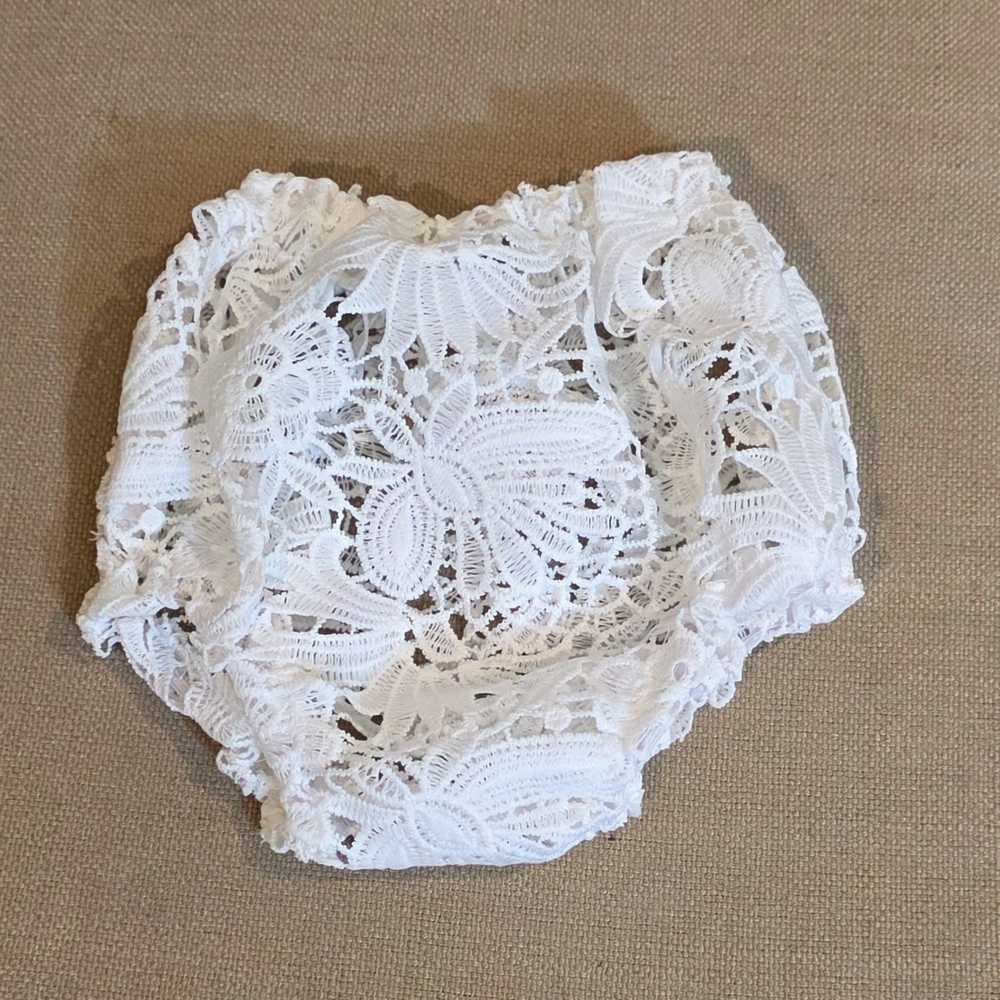 Silk Handmade Nappy Cover | Baby Girls Baptism Bloomers