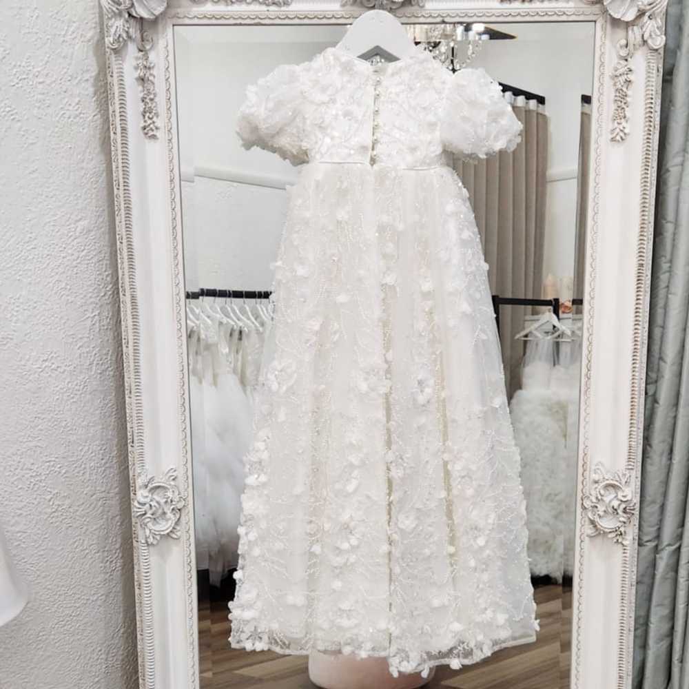 Load image into Gallery viewer, ivory christening dress
