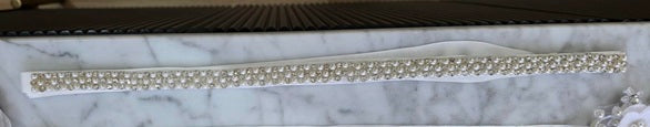 Pearl and Diamante Belt for Girls – Handmade in Melbourne | Mini Treasure Kids