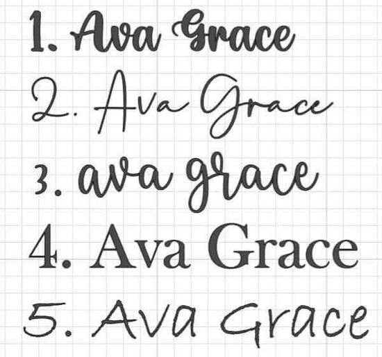 Fonts for printing