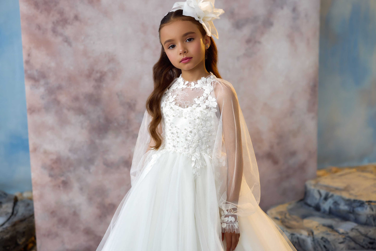 Lilly Lux Girls Dress–Handmade Couture for Special Occasions