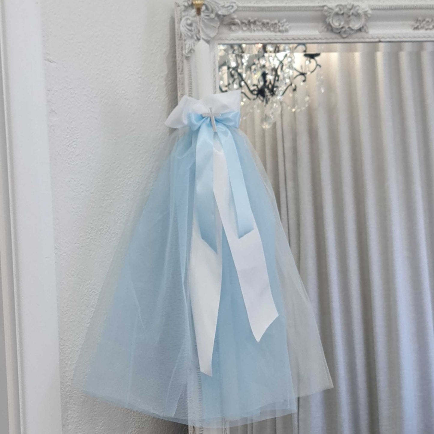 Orthodox christening candles for boys