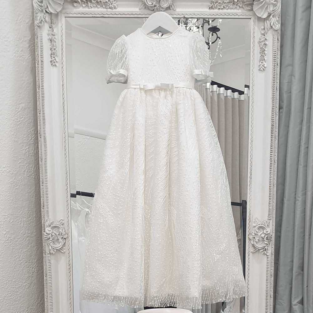 Ivory baptism dress in Melbourne