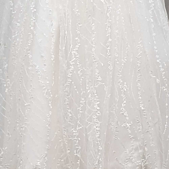 Ivory lace christening gowns in Melbourne