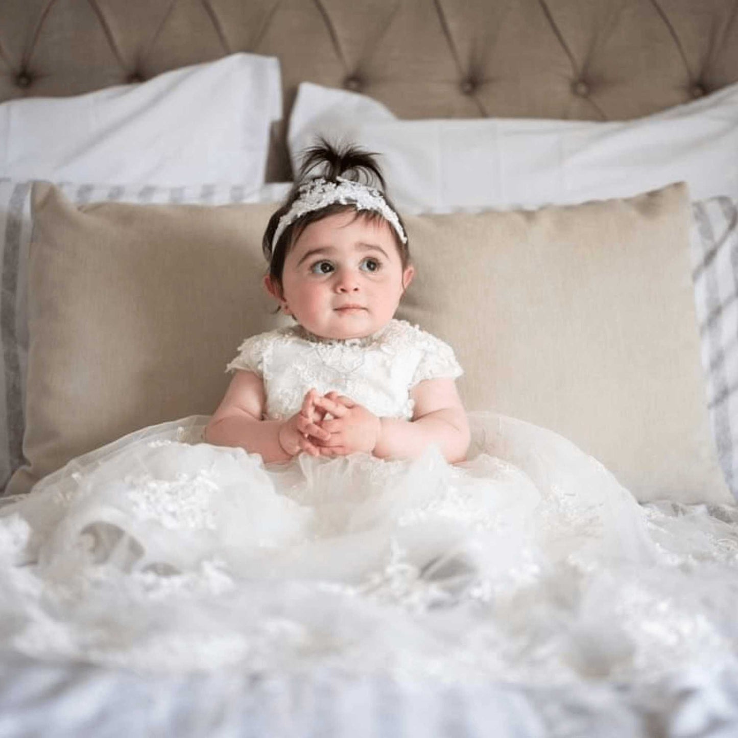 lace christening gown in melbourne