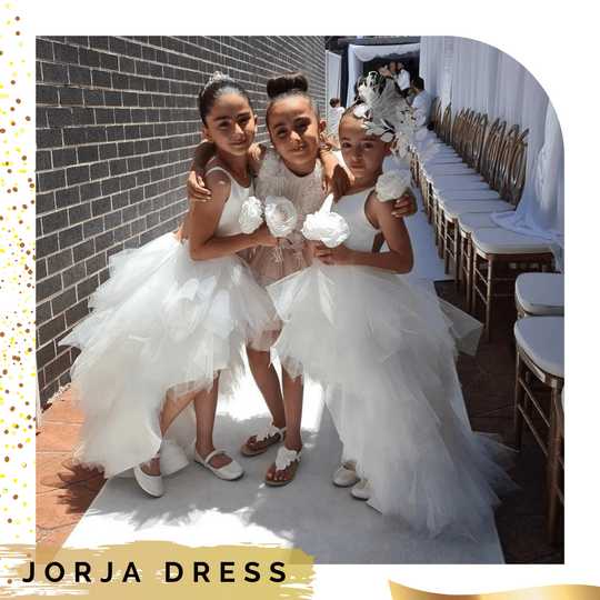 ivory flower girl dress