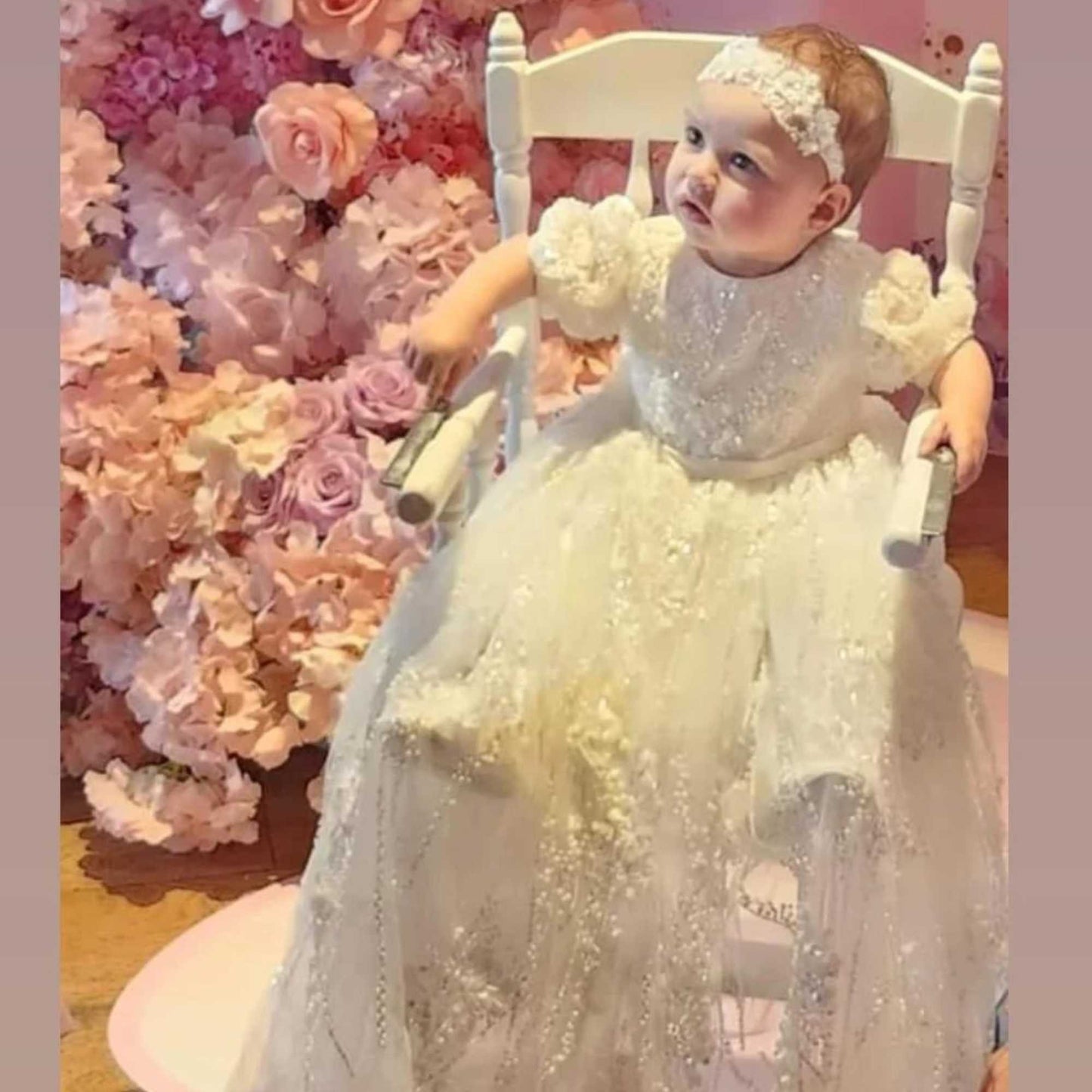 lace Christening Gown for that special princess