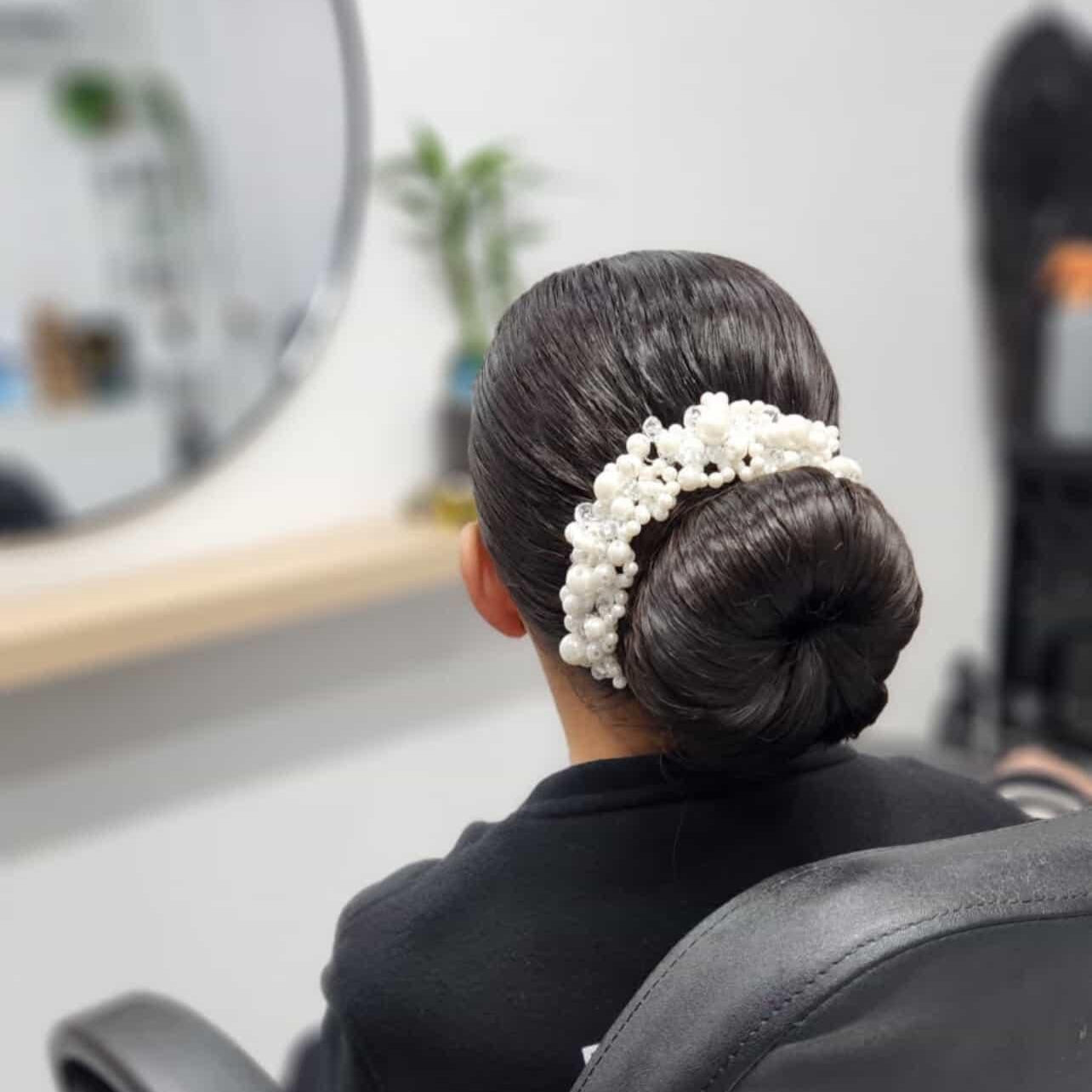 perfect hair bun pearl piece