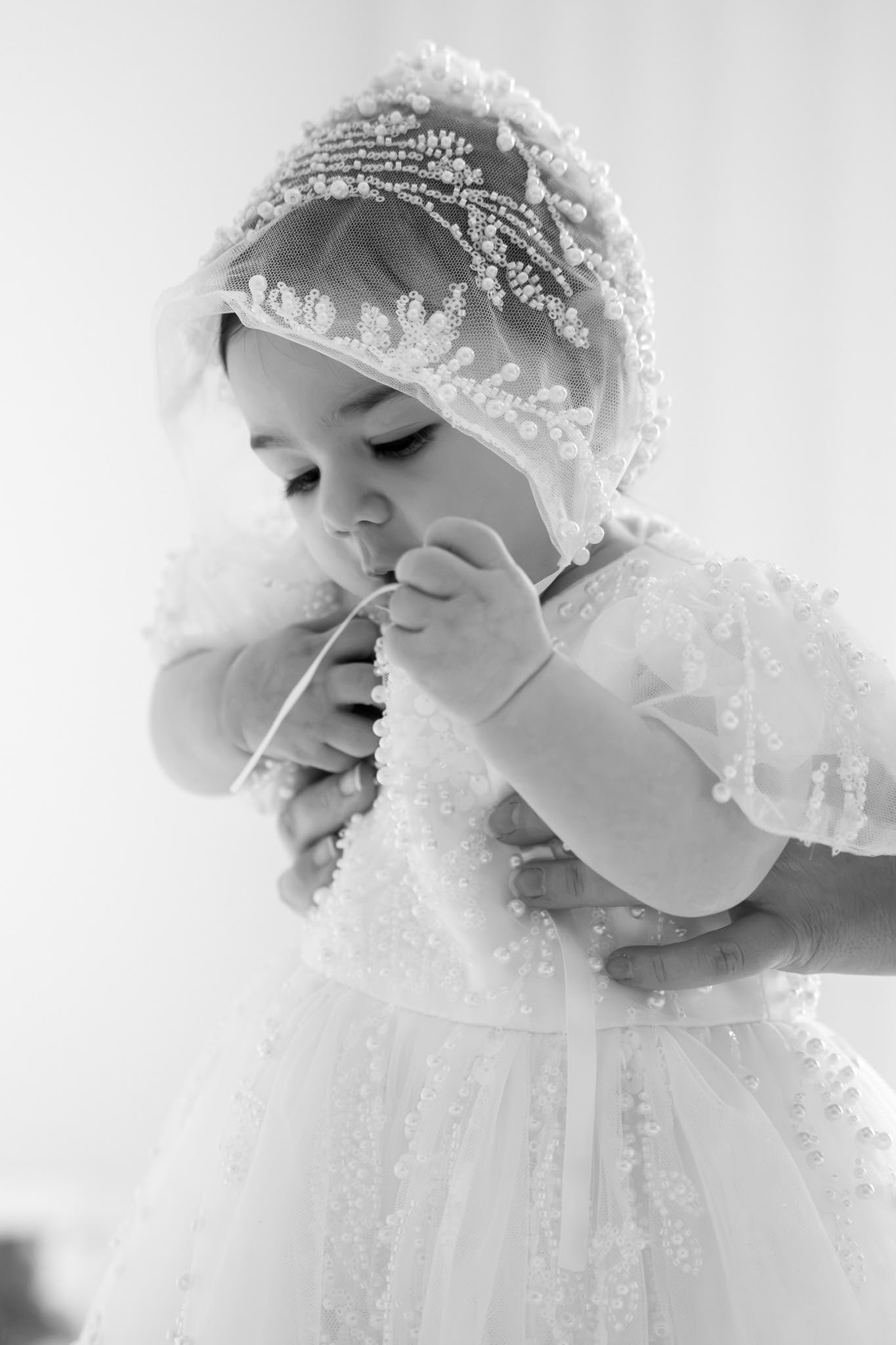 Seraphina Christening Gown | Designer Baptism Dress | Mini Treasure Kids