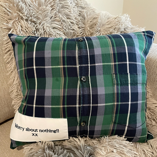 personalised memory pillow