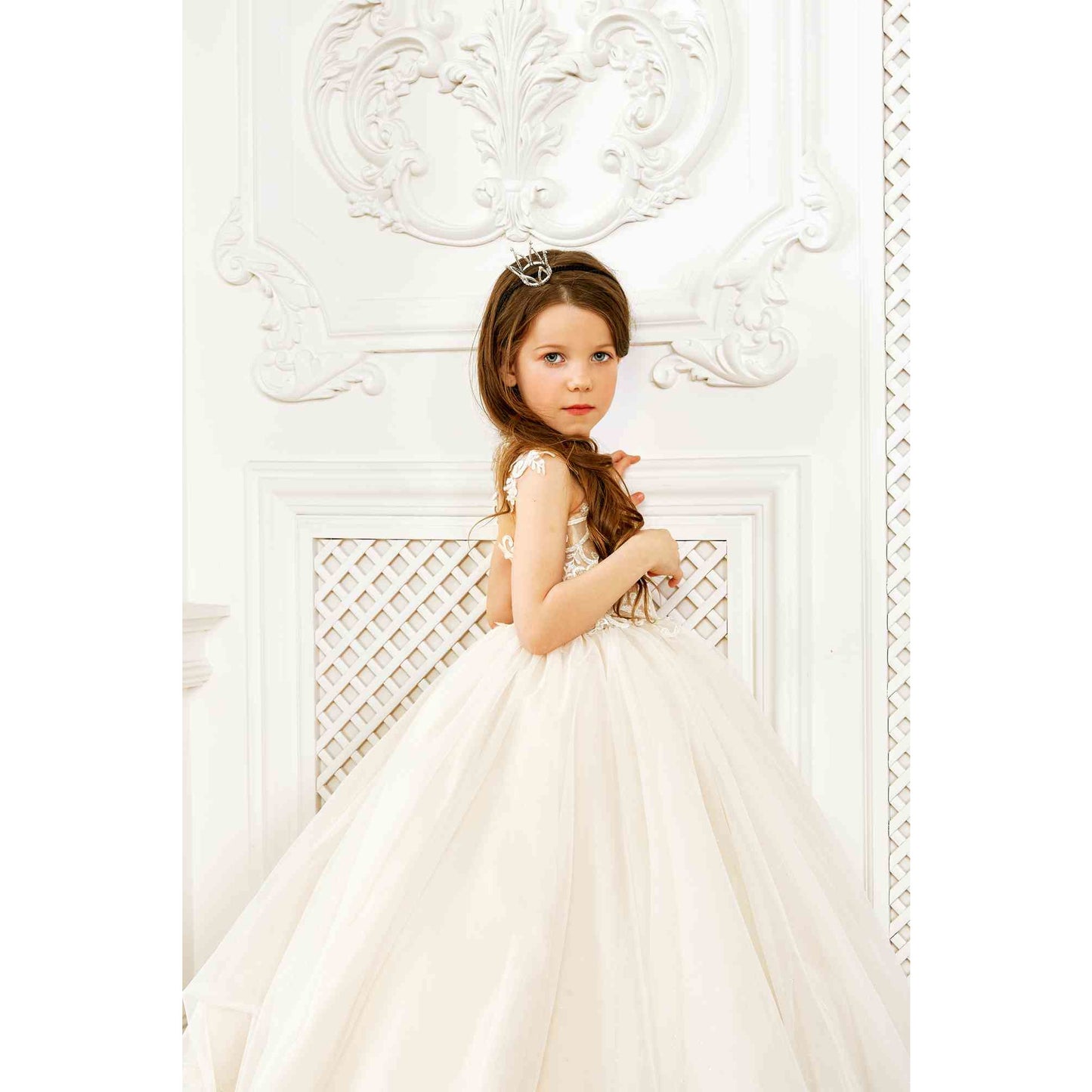 Load image into Gallery viewer, Custom Made Hazel- Lux Girls Dress
