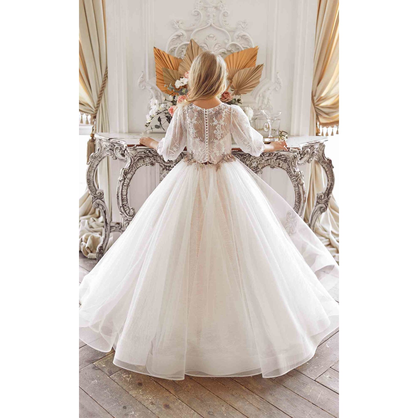 Custom Made Aurora- Lux Girls Dress