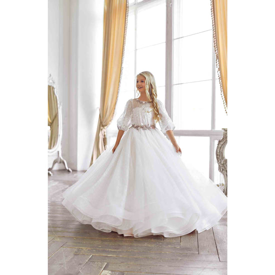 Custom Made Aurora- Lux Girls Dress