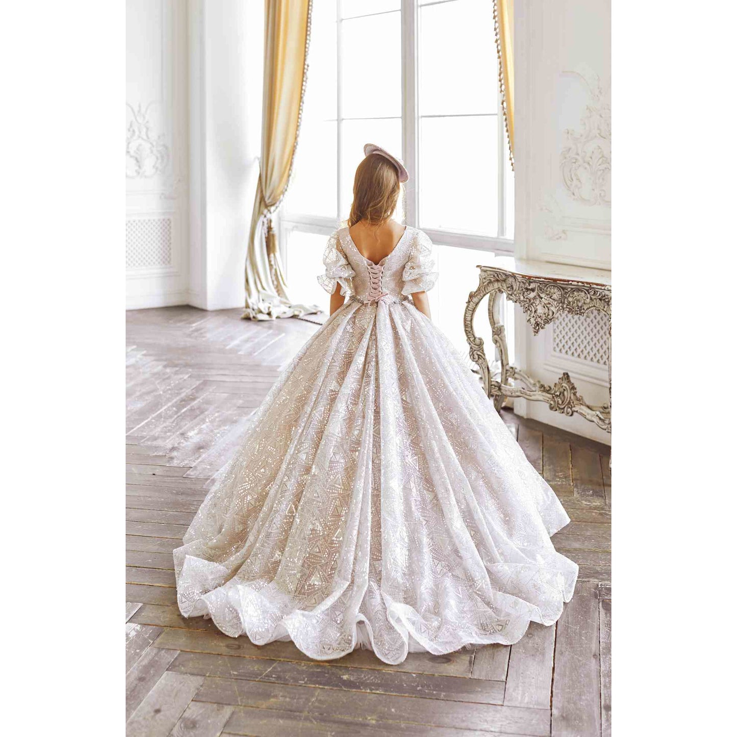 Custom Made Ellie- Lux Girls Dress