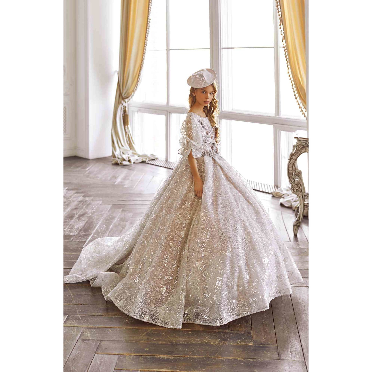 Custom Made Ellie- Lux Girls Dress