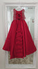 diamonte girls red dress dress.