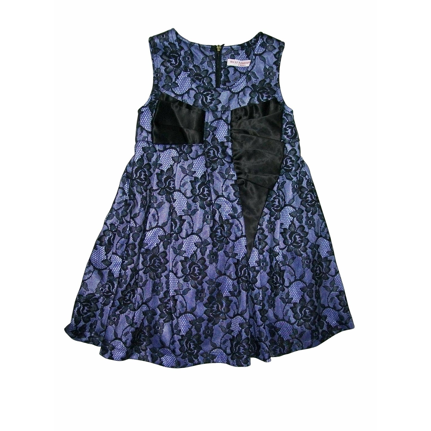 Jasmine bow dress -purple