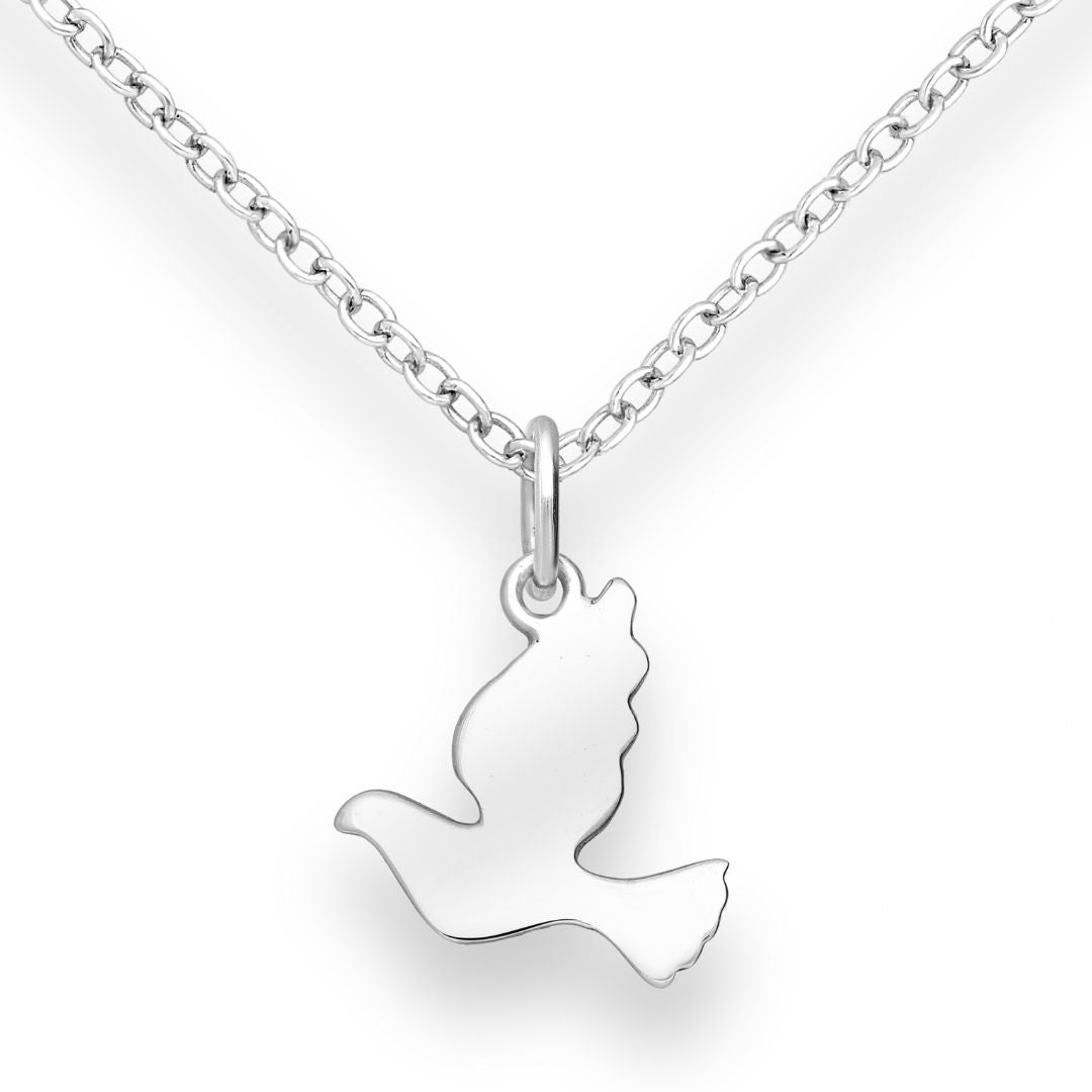 Sterling Silver Bird Pendant