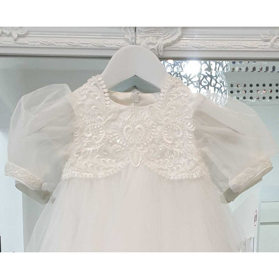 Load image into Gallery viewer, Beaded Lace Christening Gown
