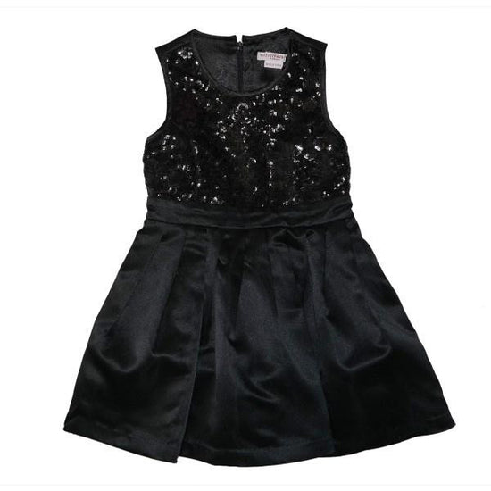 Cayla sequins dress-Black