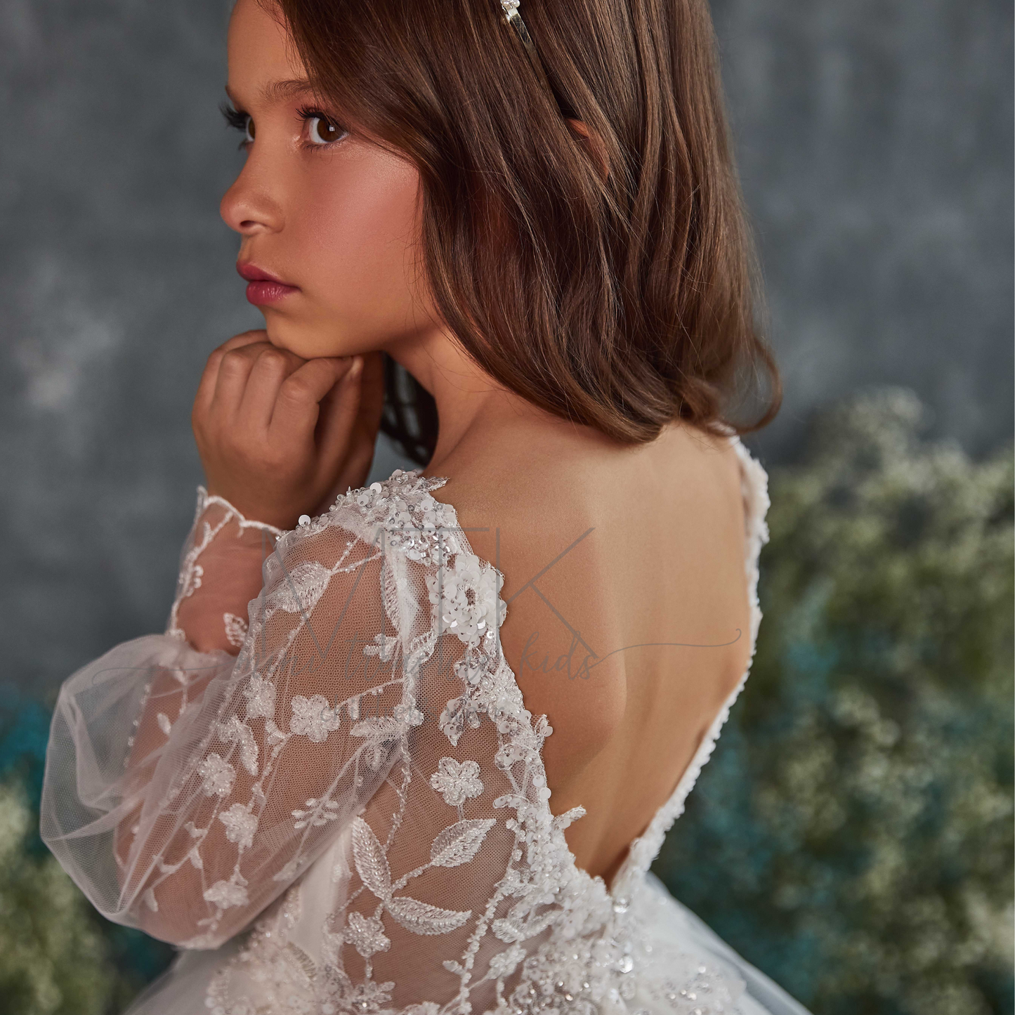Custom Made  Elena - Lux Girls Dress