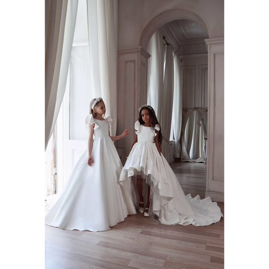 ivory First holy communion dresses