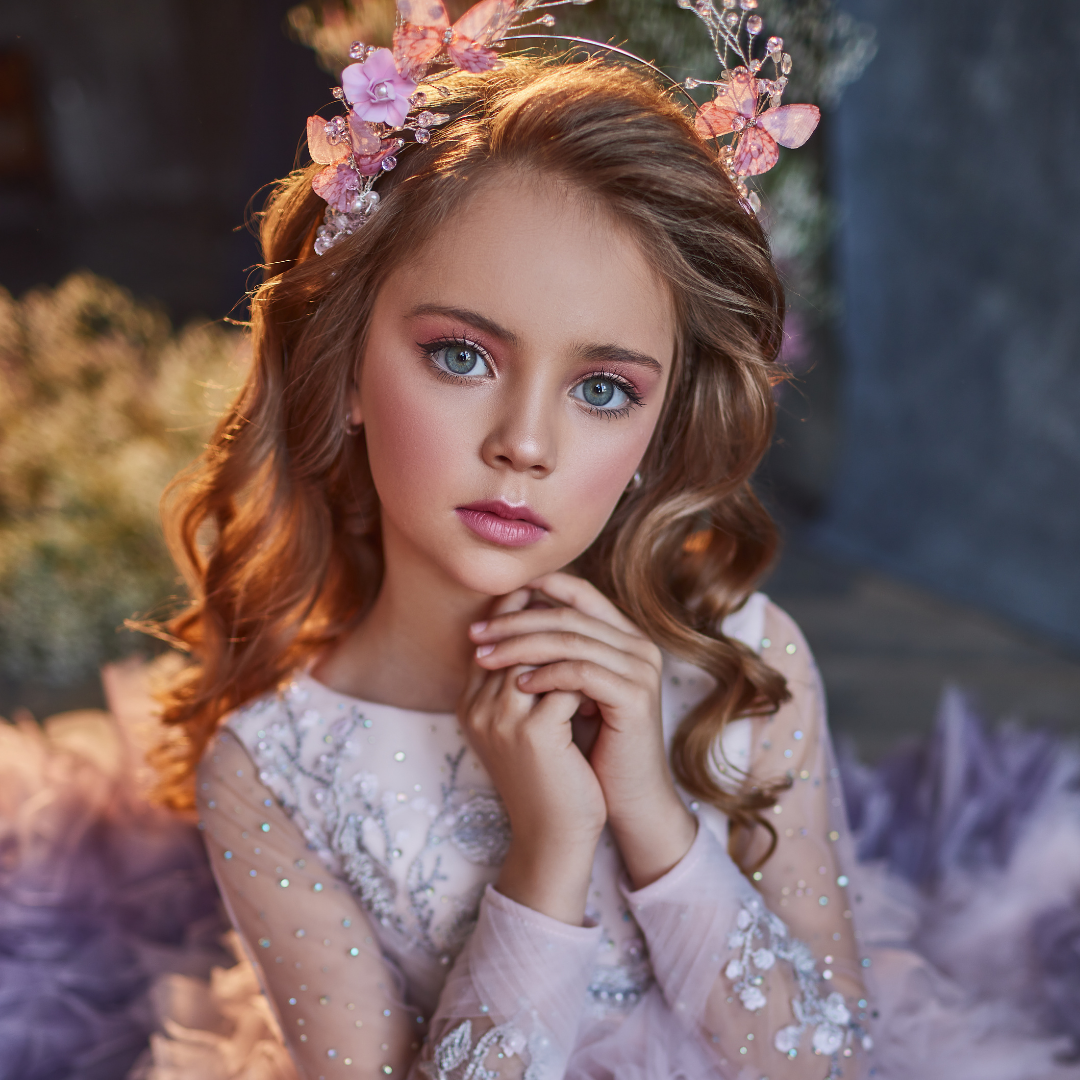 buttefly girls headband