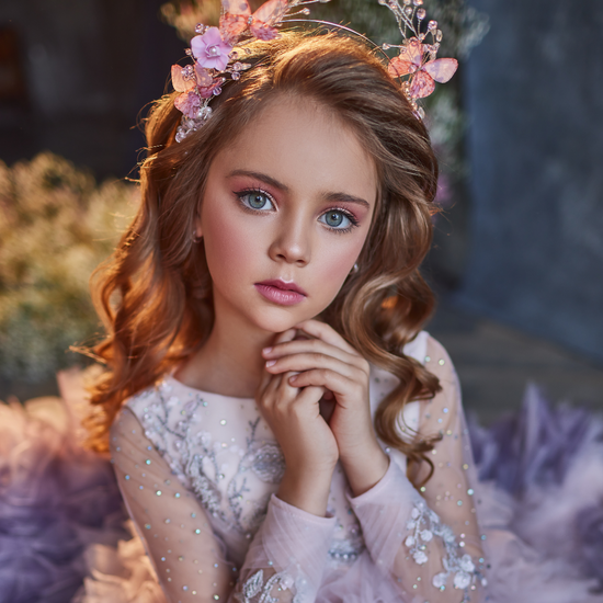 buttefly girls headband