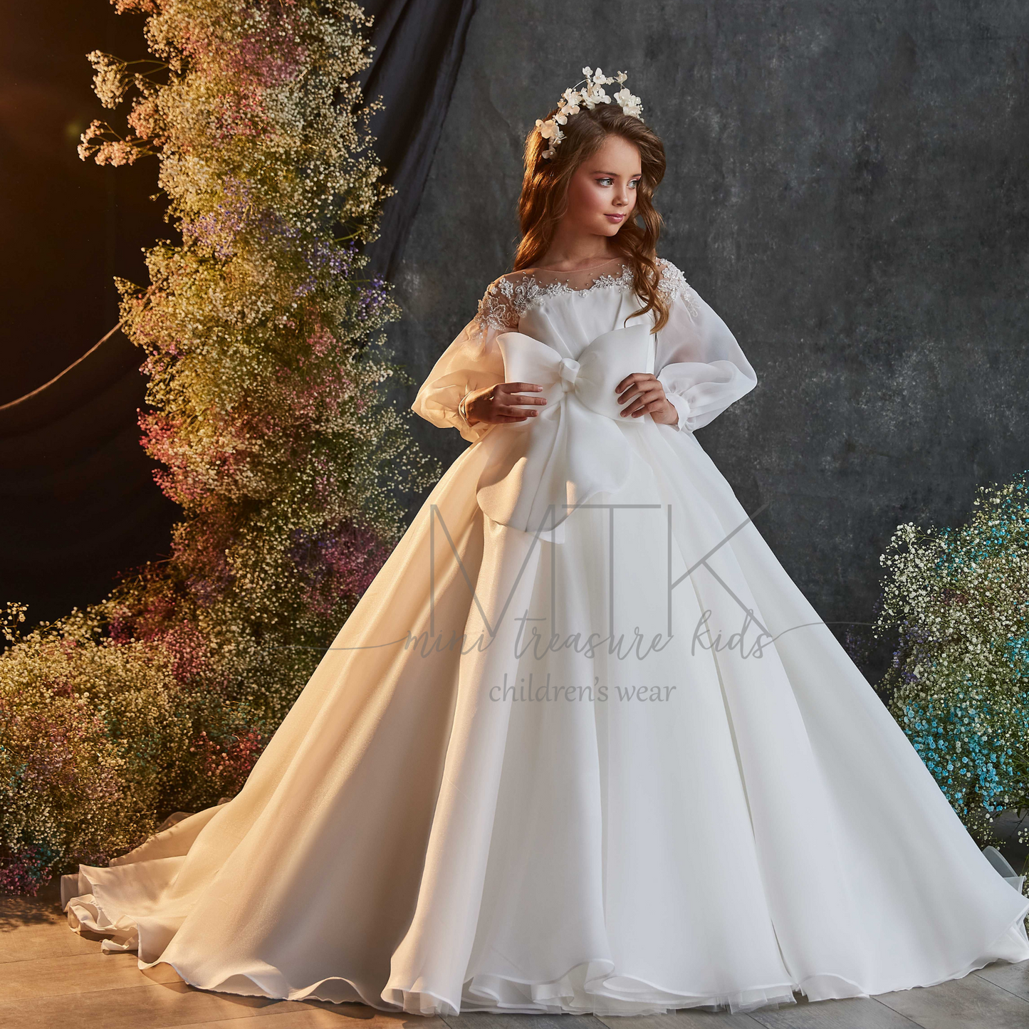 Custom Made Evelyn - Lux Girls Dress