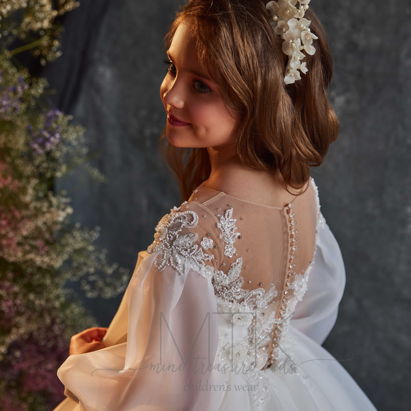 Custom Made Evelyn - Lux Girls Dress